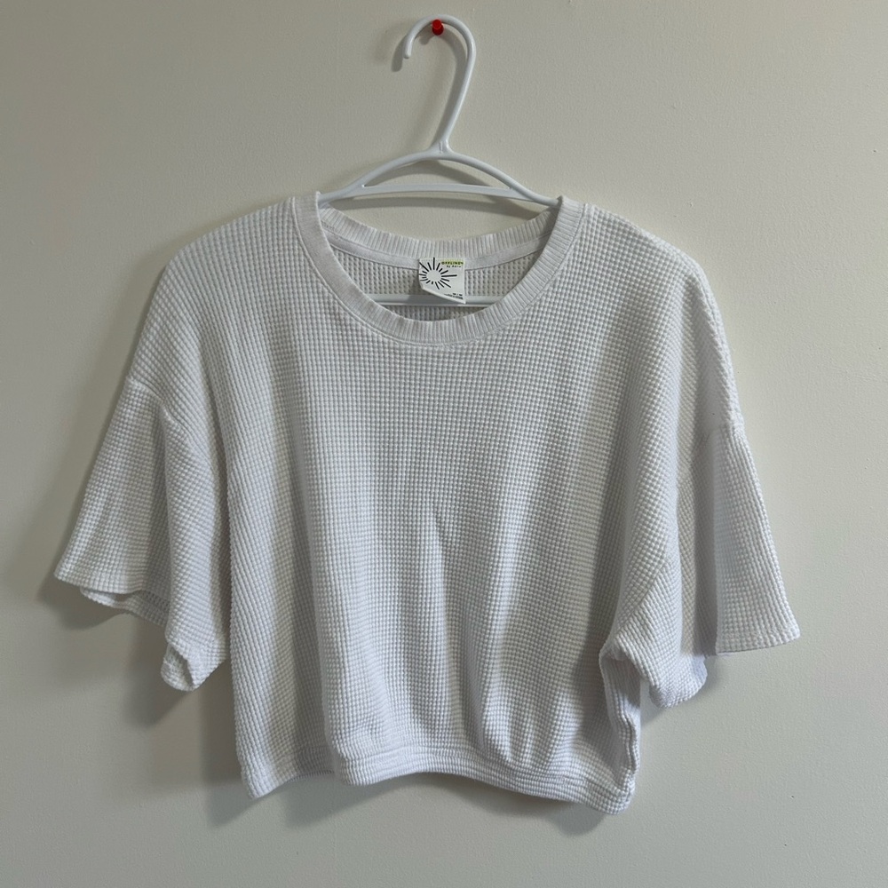 Aerie Waffle Knit Crop Top